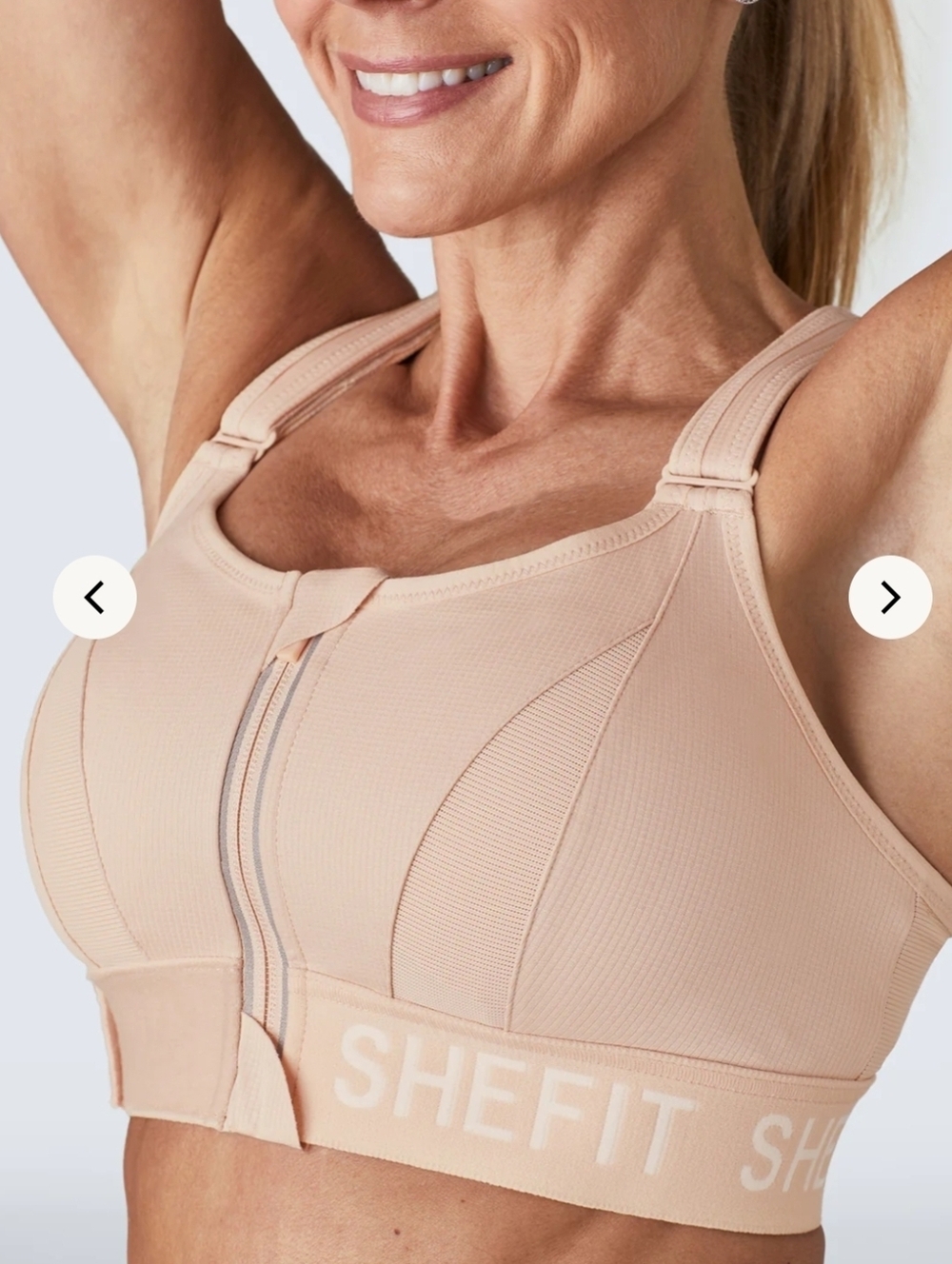 SHEFIT Ultimate Sports Bra Sandstorm